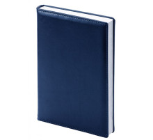 Ежедневник  А4 недатир. 320*210 мм, 144 стр. "Berlin" InFolio  тверд. обл. кожзам., синий, РФ