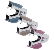 Антистеплер Hatber "Mist", ассорти с фиксатором, Китай