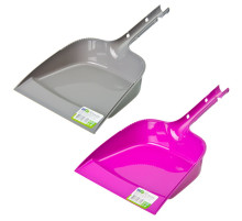 СОВОК ДЛЯ МУСОРА ПЛАСТ. АССОРТИ ПРАКТИК. РФ