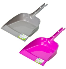 СОВОК ДЛЯ МУСОРА ПЛАСТ. АССОРТИ ПРАКТИК. РФ