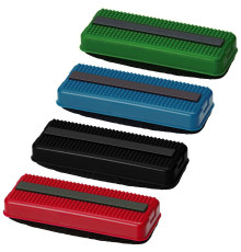 Губка стиральная 115х45х25 мм, для офисных досок, магнитная, GROSS, Китай