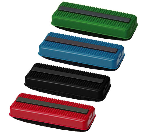 Губка стиральная 115х45х25 мм, для офисных досок, магнитная, GROSS, Китай