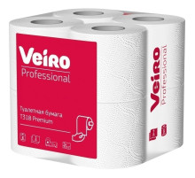 Туалетная бумага 2 сл Veiro Professional Premium, 8 рул/упак, целлюлоза, РФ