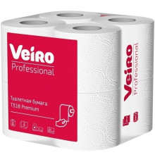 Туалетная бумага 2 сл Veiro Professional Premium, 8 рул/упак, целлюлоза, РФ