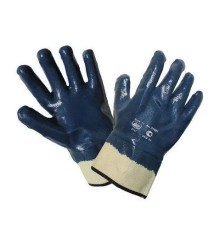 Перчатки нитриловые манжет-крага полный облив, р-р 10,5, TF-409, Китай