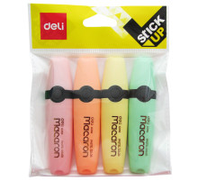 Набор маркеров-текстовых 4 цвета 1-5 мм Deli  Macaron , Китай