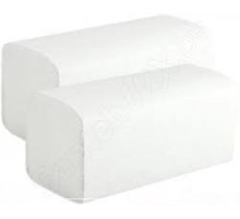 Полотенца бумажные V-сложение Veiro, 20 пач/кор, 1 слой, бело-серые, 216*210мм, РФ