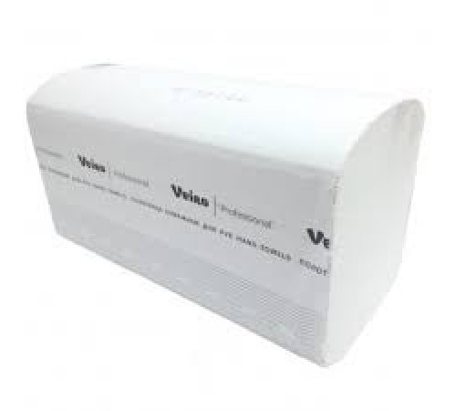 Полотенца бумажные V - сложение, 250 шт/пач, 1 слой,210*216 мм.серый РФ