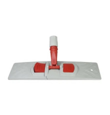 Швабра т.ПРОФФИ шир. 40см: держ-ль мопа 40см, рук-ка аллюм140см, насад. хлоп-полиэс40*11см.РБ