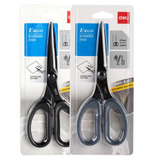Ножницы 175 мм, ERGO, Deli, чёрные/серые, Китай