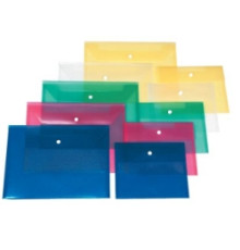 Папка конверт A5, на кнопке, МАМ ТД (Регистр)