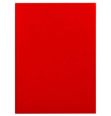 Папка адресная, «Без Надписи», без тиснения, красная. РФ