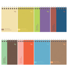 Блокнот А7~ 40л. на гребне ArtSpace "Моноколор"  РФ