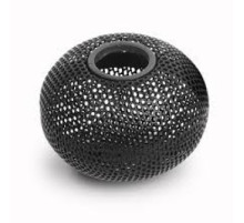 Диспенсер для скрепок DELI металлич. магнитный (боченок) черная, Китай