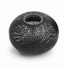 Диспенсер для скрепок DELI металлич. магнитный (боченок) черная, Китай