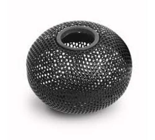 Диспенсер для скрепок DELI металлич. магнитный (боченок) черная, Китай