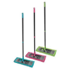 Швабра 120 см универсальная с рукояткой, насадка Синель 40,5*10,5 см. РБ