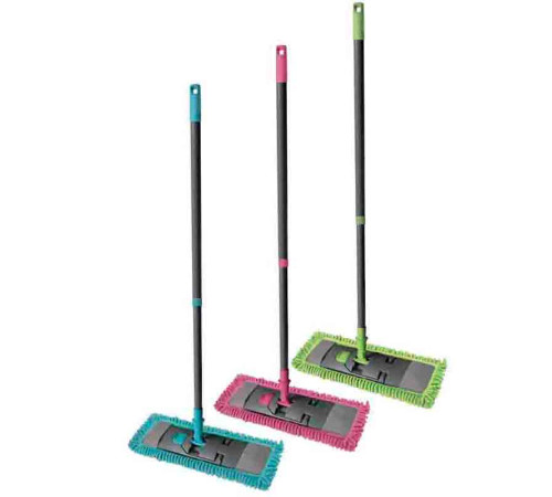 Швабра 120 см универсальная с рукояткой, насадка Синель 40,5*10,5 см. РБ