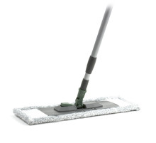 Швабра 120 см, телескопическая рукоятка, насадка из микроф. 40*11 см. РБ