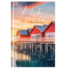 Ежедневник A5 недатир. 136 л., «Путешествия. Lofoten Islands», глянцевая ламинация, РФ