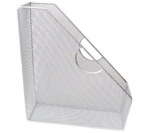 Лоток вертикальный металлический HORER размер 27*7,5*29 см,сетка, серебро,Китай