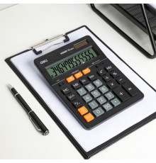 Калькулятор 12р. настольный DELI 210*160*40 мм, 2 мод.памяти, Китай