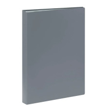 Папка 100 файлов А4 СТАММ 30мм, 600 мкм пласт. серая. РФ