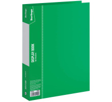 Папка 100 вкладышей A4, 800 мкм, 30мм,  Berlingo Standard зеленая, Россия