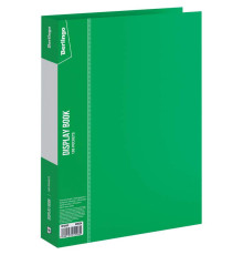 Папка 100 вкладышей A4, 800 мкм, 30мм,  Berlingo Standard зеленая, Россия