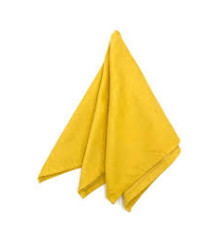 Салфетка микрофибра универсальная 50*60 см  (желтая 220г/м2) , Китай