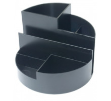 Органайзер "Профи" 130*130*90мм, 6 отд, черный . РФ