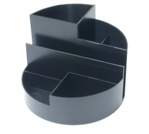 Органайзер "Профи" 130*130*90мм, 6 отд, черный . РФ