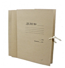 Папка на 2-х зав. А4 архивная "Дело", с корешком 90мм, РБ