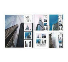 Тетрадь общая А5, 96 л. на скобе клетка обл.карт., Архитектура,  РБ