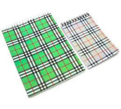 Блокнот А5 40 л 148*205мм кл. н/гребне, серия Шотландка РБ