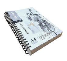 Скетчбук А4 60л на гребне 160гр/м,DMAST, Китай