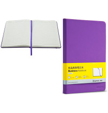 Ежедневник А5 недатир., 122 л., 138х206 мм, фиолетовый, на резинке, Comix, Китай