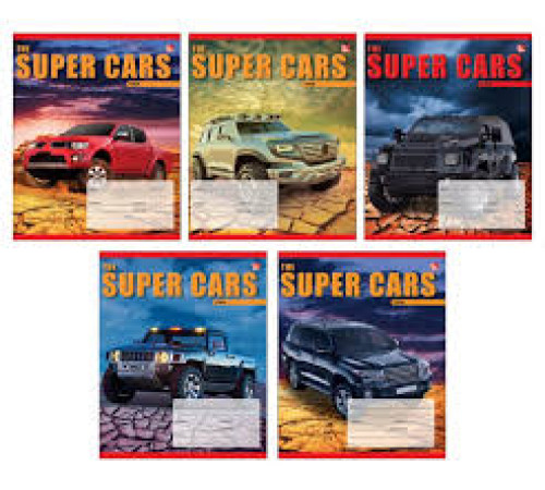 Тетрадь А5 12л клетка, на скобе «Очаровательные щенки», "СуперАвто", 165*200 мм, картон.облож. РФ