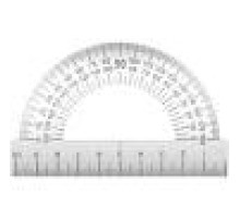 Транспортир 10 см метал. РФ