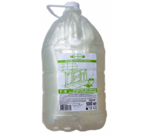 5000 мл Средство для мытья жидкое универсальное У-8, РБ