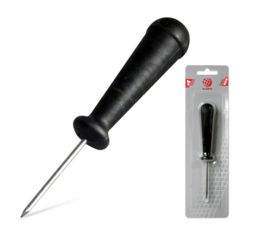 Шило канцелярское Globus, длина ручки 9см, длина иглы 6,5 см, диаметр иглы 3 мм, РФ