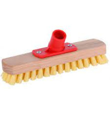 Щетка скрабер 22*7см щетина 2см, дер.черен.100см ЩТП-13.04 ,  Без НДС согл. пп1.16 п.1 ст. 118 НКРБ