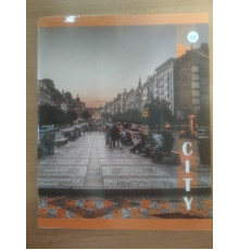 Тетрадь общая А5, 96 л. на скобе клетка обл.карт., Города,  РБ